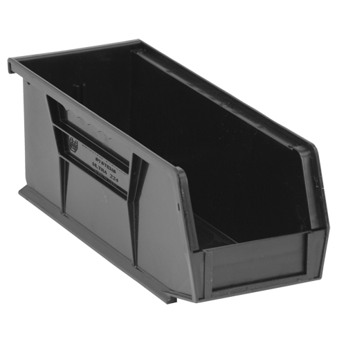 Environmentally Friendly Recycled Bin, 4.125"/3-3/16" W x 3-3/4" H x 10-7/8"/10.875" D, Black PB Rental Co. Ltd.