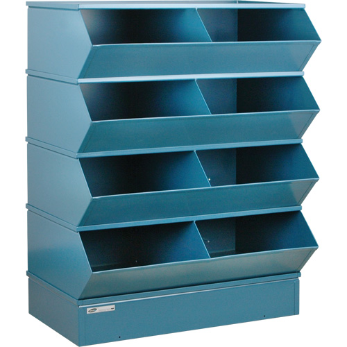 Pre-Engineered Sectional Systems, 5000 lbs. Cap., 37" W x 24" D x 44" H, Blue PB Rental Co. Ltd.