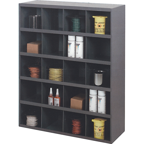 Armoires pour bacs de rangement, Acier, 20 tiroirs, 33-3/4" x 12" x 42", Gris PB Rental Co. Ltd.