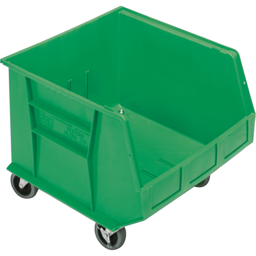 Bac mobile, 14" ha x 16-1/2" la x 18" p, Capacit&eacute; de 75 lb, Vert PB Rental Co. Ltd.