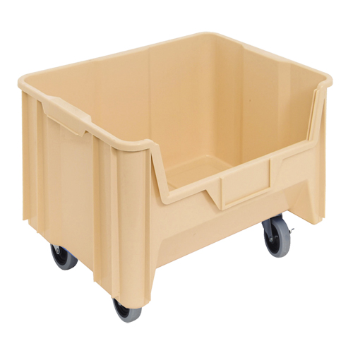 Mobile Giant Stack Container, 12-7/16" H x 19-7/8" W x 15-1/4" D, 250 lbs. Capacity, Ivory PB Rental Co. Ltd.