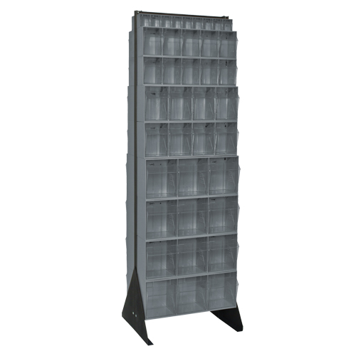Tip-Out Bins Stand, 23-5/8" W x 16" D x 75" H, 72 Drawers PB Rental Co. Ltd.