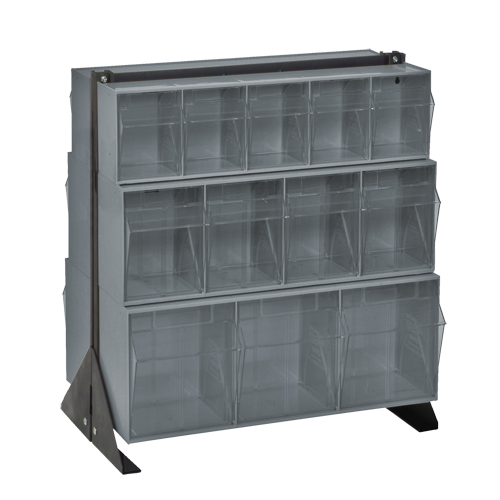Support pour bacs basculants, 23-5/8" la x 16" p x 28" h, 24 tiroirs PB Rental Co. Ltd.