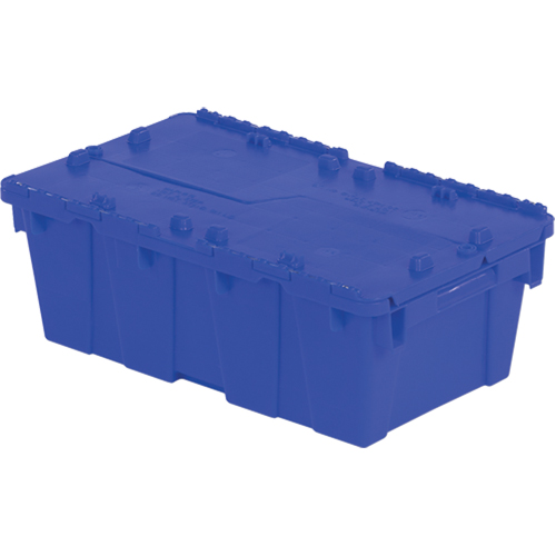 Flipak&reg; Polyethylene Plastic (PE) Distribution Containers, 19.7" x 11.8" x 7.3", Blue PB Rental Co. Ltd.