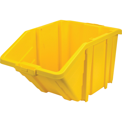 Jumbo Plastic Bin, 15-1/2" W x 13" H x 25" D, Yellow, 200 lbs. Capacity PB Rental Co. Ltd.