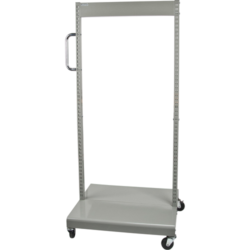 Servante mobile de bacs &agrave; plateaux inclinables - chariot seulement, &agrave; deux c&ocirc;t&eacute;s, 26-1/4" la x 22" p x 57-1/2" h PB Rental Co. Ltd.