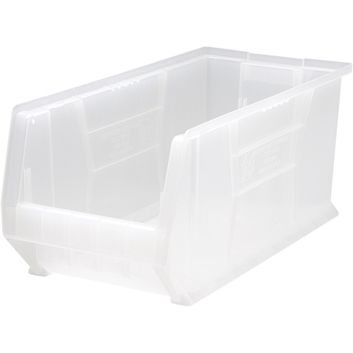 Hulk Containers, 11" W x 10" H x 23-7/8" D, Clear PB Rental Co. Ltd.