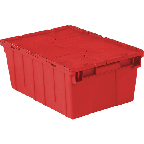 Contenants de distribution Flipak en plastique poly&eacute;thyl&egrave;ne (PE), 21,9" x 15,2" x 9,3", Rouge PB Rental Co. Ltd.