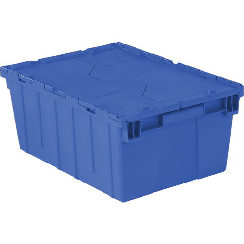 Contenants de distribution Flipak en plastique poly&eacute;thyl&egrave;ne (PE), 21,9" x 15,2" x 9,3", Bleu PB Rental Co. Ltd.