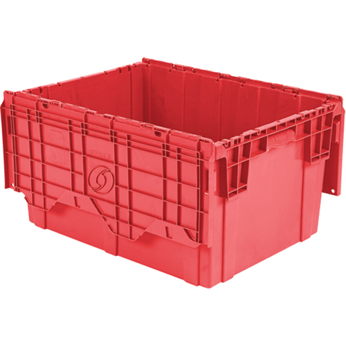 Contenants de distribution Flipak en plastique poly&eacute;thyl&egrave;ne (PE), 27,9" x 20,9" x 15,2", Rouge PB Rental Co. Ltd.