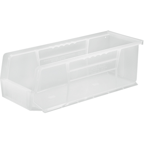 Bac transparent ultra empilable & suspendable, 5-1/2" la, 5" h x 14-3/4" p, Transparent PB Rental Co. Ltd.