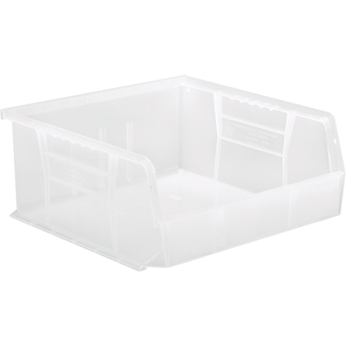 Clear-View Ultra Stack & Hang Bin, 11" W x 5" H x 10-7/8" D, Clear PB Rental Co. Ltd.