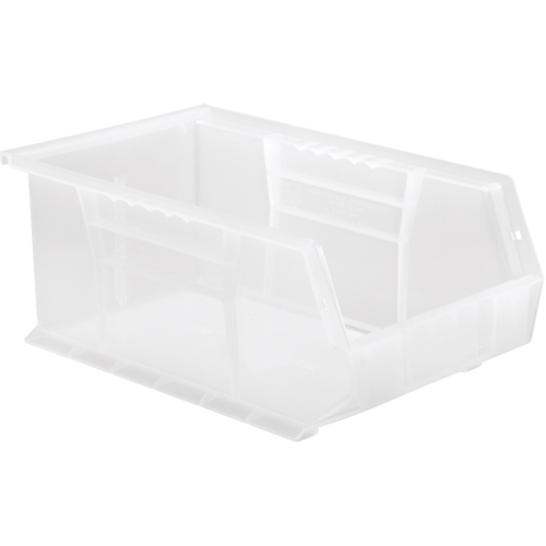 Clear-View Ultra Stack & Hang Bin, 8-1/4" W x 6" H x 13-5/8" D, Clear PB Rental Co. Ltd.