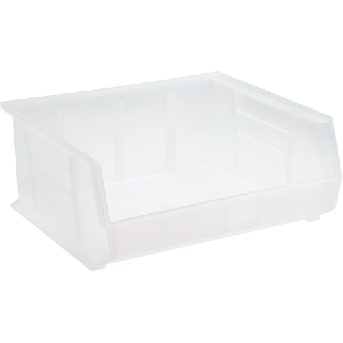 Bac transparent ultra empilable & suspendable, 16-1/2" la, 7" h x 14-3/4" p, Transparent PB Rental Co. Ltd.