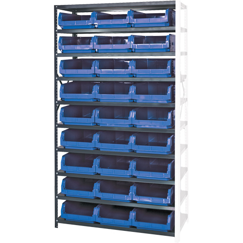 &eacute;l&eacute;ment de rayonnage avec bacs empilables, Acier, Bac Magnum, Capacit&eacute; 650 lb, 42" la x 76" h PB Rental Co. Ltd.