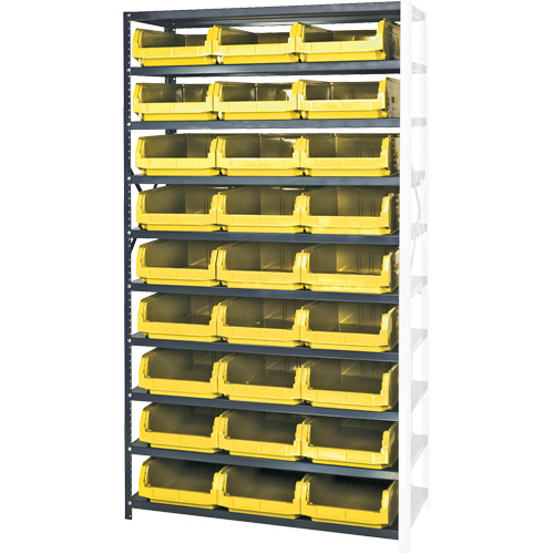 &eacute;l&eacute;ment de rayonnage avec bacs empilables, Acier, Bac Magnum, Capacit&eacute; 650 lb, 42" la x 76" h PB Rental Co. Ltd.