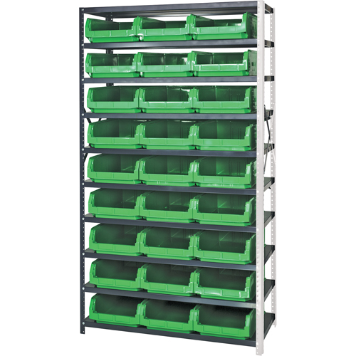 &eacute;l&eacute;ment de rayonnage avec bacs empilables, Acier, Bac Magnum, Capacit&eacute; 650 lb, 42" la x 76" h PB Rental Co. Ltd.
