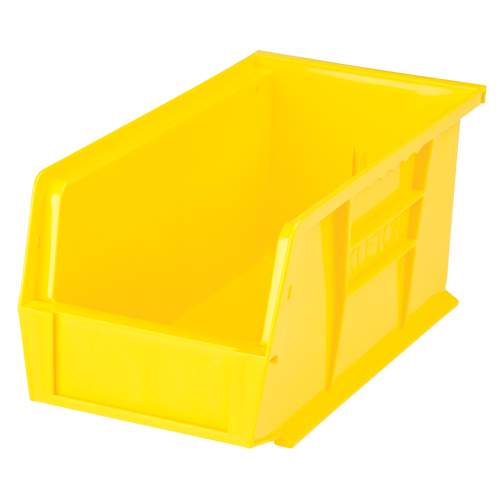 Bac empilable & &agrave; suspendre, 5-1/2" la, 5" h x 10-7/8" p, Jaune PB Rental Co. Ltd.