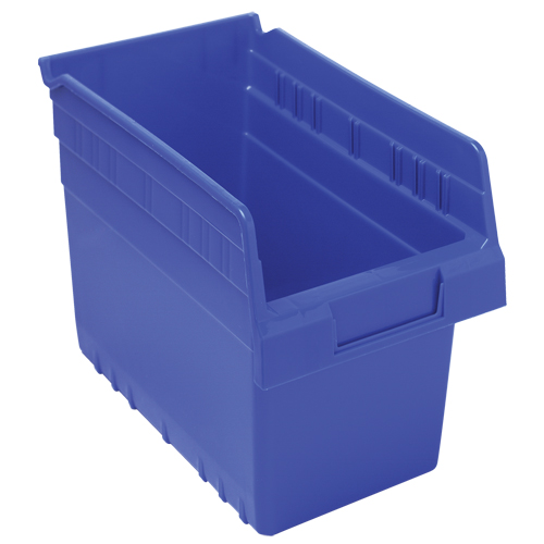 Bacs pour &eacute;tag&egrave;re Store-Max, 6-5/8" la x 8" H x 11-5/8" p, Bleu, Capacit&eacute; 44 lb PB Rental Co. Ltd.