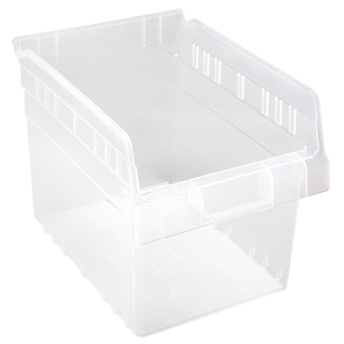 Bacs pour &eacute;tag&egrave;re Store-Max, 8-3/8" la x 8" H x 11-5/8" p, Transparent, Capacit&eacute; 44 lb PB Rental Co. Ltd.