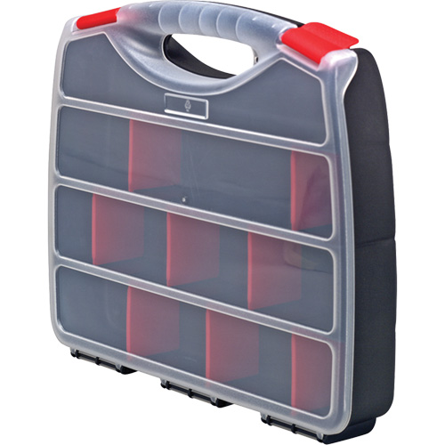 Boîte &agrave; compartiments en plastique, 10" la x 12,5" p x 2-1/4" h, 22 compartiments PB Rental Co. Ltd.