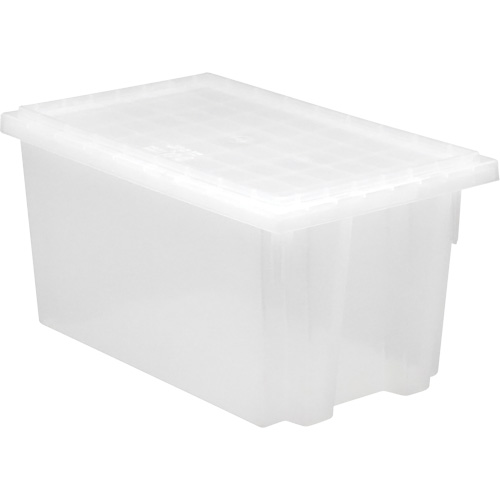Contenant robuste Stack & Nest, 9" x 11" x 18", Transparent PB Rental Co. Ltd.