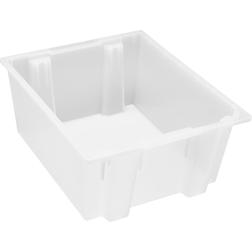 Contenant robuste Stack & Nest, 10" x 19,5" x 23,5", Transparent PB Rental Co. Ltd.