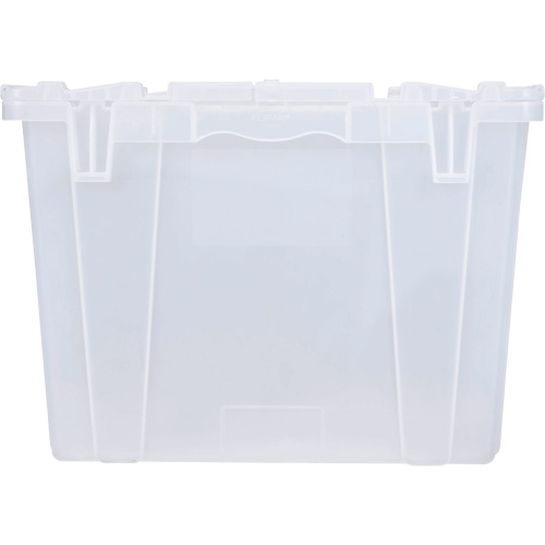 Bac emboîtable FP243C FliPak, 26,9" x 16,9" x 12,1", Transparent PB Rental Co. Ltd.
