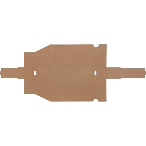 Boîtes profondes en carton ondul&eacute;, 1-15/16" la x 11-1/4" p x 4-1/2" h, Beige PB Rental Co. Ltd.