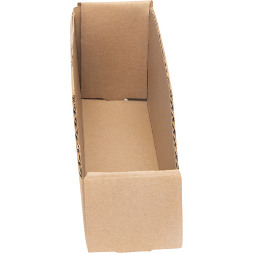 Deep Corrugated Parts Bins, 2-7/8" W x 11-1/4" D x 4-1/2" H, Beige PB Rental Co. Ltd.