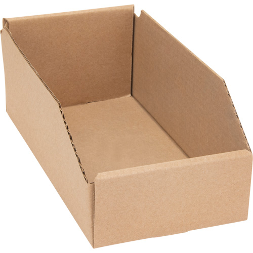 Boîtes profondes en carton ondul&eacute;, 5-3/4" la x 11-1/4" p x 4-1/2" h, Beige PB Rental Co. Ltd.