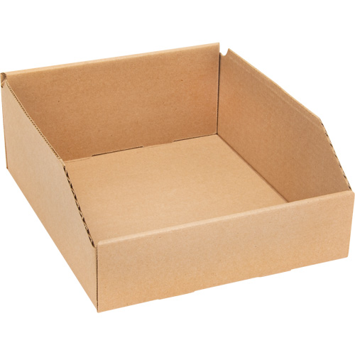 Boîtes profondes en carton ondul&eacute;, 9-3/4" la x 11-1/4" p x 4-1/2" h, Beige PB Rental Co. Ltd.