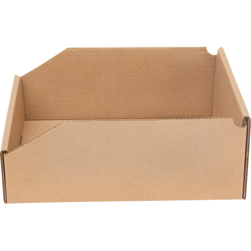 Boîtes profondes en carton ondul&eacute;, 9-3/4" la x 11-1/4" p x 4-1/2" h, Beige PB Rental Co. Ltd.