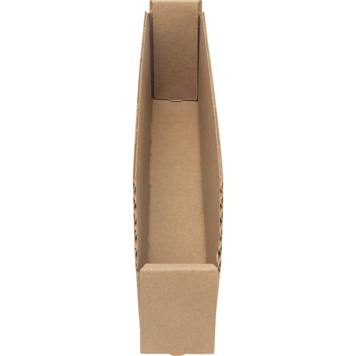 Deep Corrugated Parts Bins, 2-7/8" W x 17-1/4" D x 4-1/2" H, Beige PB Rental Co. Ltd.