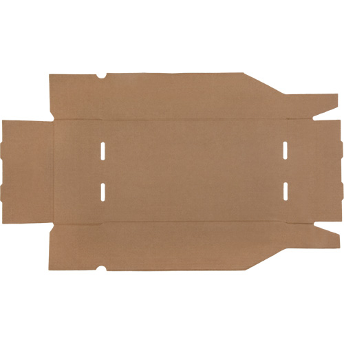 Deep Corrugated Parts Bins, 9-3/4" W x 17-1/4" D x 4-1/2" H, Beige PB Rental Co. Ltd.