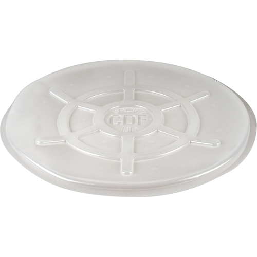 Protective Drum Lids, Open Top, Fits: 55 US gal (45 imp. gal.), Clear PB Rental Co. Ltd.