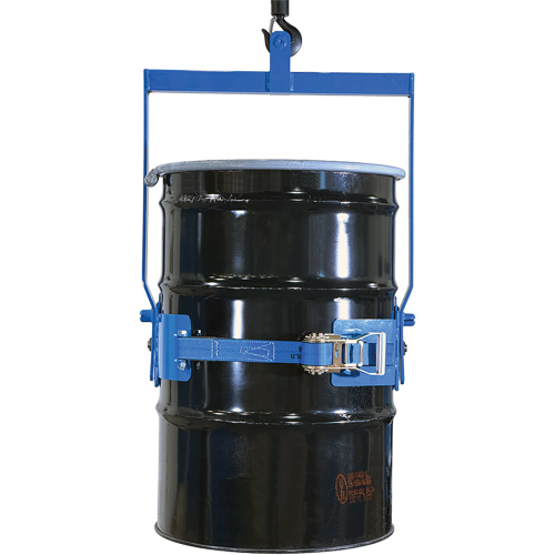 Ensemble de l&egrave;ve-baril manuel inclinable, Baril de 55 gal. US (45 gal. imp.), Capacit&eacute; 800 lb/363 kg PB Rental Co. Ltd.