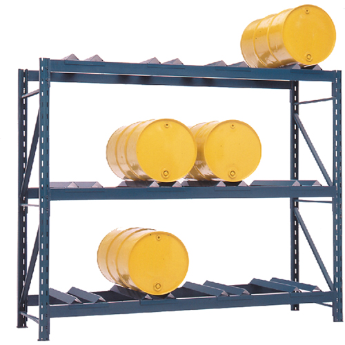 Rayonnages pour barils, 12 barils, 112" la x 36" p x 96" h PB Rental Co. Ltd.
