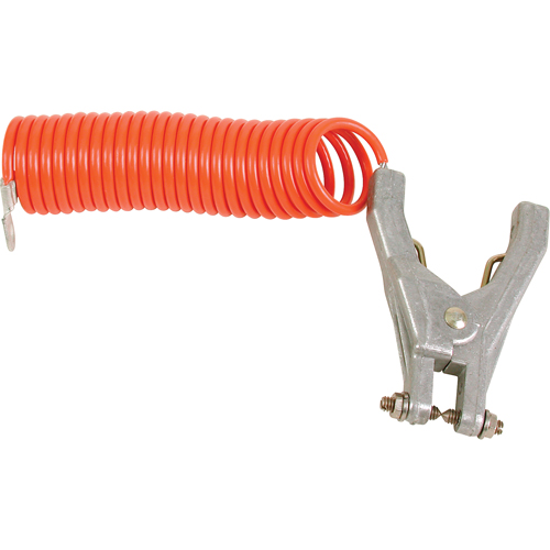Coiled Grounding Clamps, 120" Long PB Rental Co. Ltd.