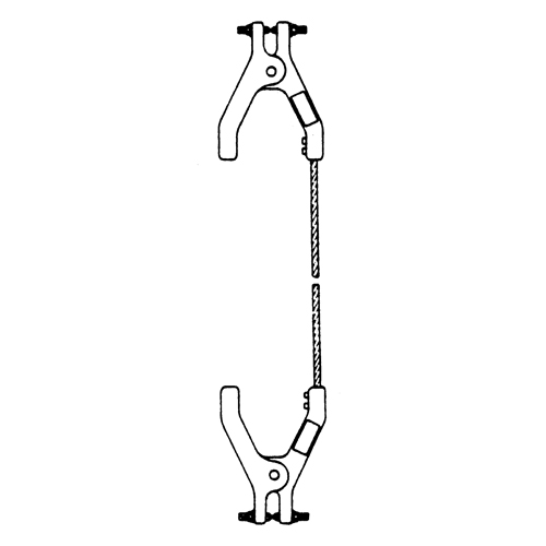 Heavy-Duty Bonding & Grounding Wire Assemblies - Two Hand Clamp Connectors PB Rental Co. Ltd.