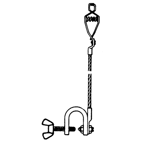 Light-Duty Bonding & Grounding Wire Assemblies - Alligator Clip & Small C-Clamps PB Rental Co. Ltd.