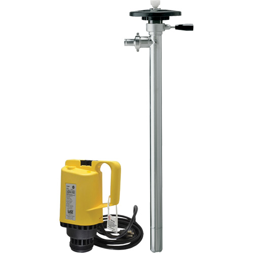 Pompes &agrave; tambour &eacute;lectriques, Acier inoxydable, 51 gal./min PB Rental Co. Ltd.