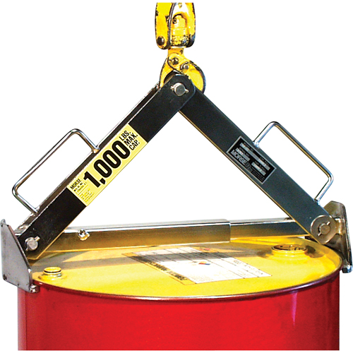 Leveur de baril, 30 - 85 gal. US (25 - 70 gal. imp.), Cap. 1000 lb/454 kg PB Rental Co. Ltd.