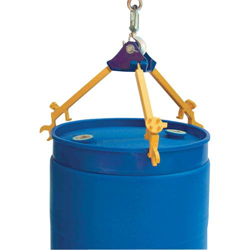 Multi-Purpose Overhead Drum Lifter with Wrenches, 30 - 55 US Gal. (25 - 45 Imperial Gal.), 800 lbs./362 kg. Cap. PB Rental Co. Ltd.