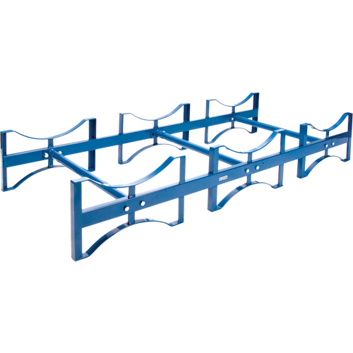 Porte-barils empilables, 3 barils, Capacit&eacute; de 2400 lb, 71-1/2" la x 30" p x 12-1/2" h PB Rental Co. Ltd.