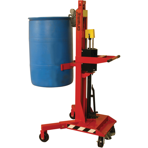 Manipulateur ergonomique de baril &agrave; port&eacute;e &eacute;lev&eacute;, DM-100-HR, 30 - 85 gal. US (25 - 70 gal. imp.) PB Rental Co. Ltd.