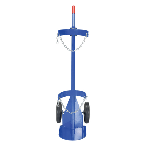 Chariot pour bouteille de gaz, Roues Caoutchouc, Base de 12" la x 15-1/2" lo, 500 lb PB Rental Co. Ltd.