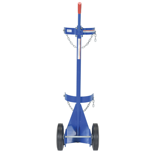 Chariot pour bouteille de gaz, Roues Caoutchouc, Base de 12" la x 15-1/2" lo, 500 lb PB Rental Co. Ltd.