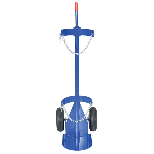 Chariot pour bouteille de gaz, Roues Pneumatique, Base de 12" la x 15-1/2" lo, 500 lb PB Rental Co. Ltd.