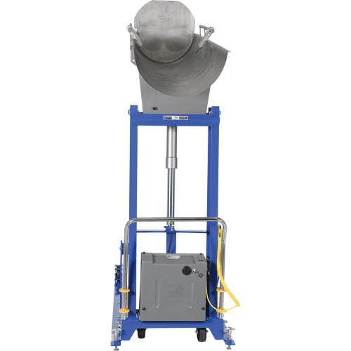 Tombereau hydraulique portatif pour baril, Pour 30 - 55 gal. US (25 - 45,8 gal. imp.) PB Rental Co. Ltd.